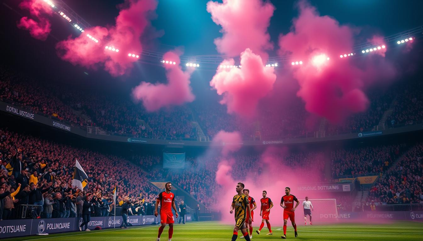 Atmosphäre im Stadion CL-Highlight-Spiel 2025