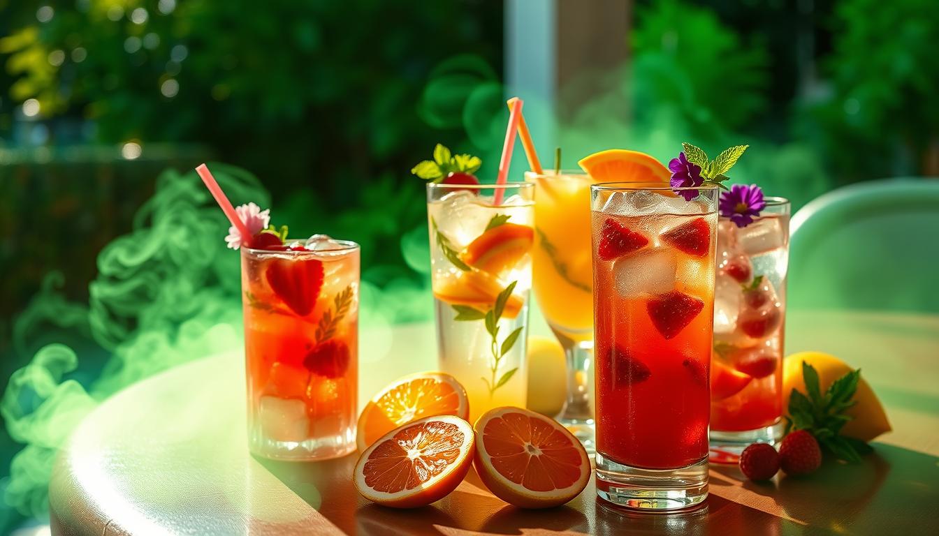 Fruchtige Mocktails für Sommertage