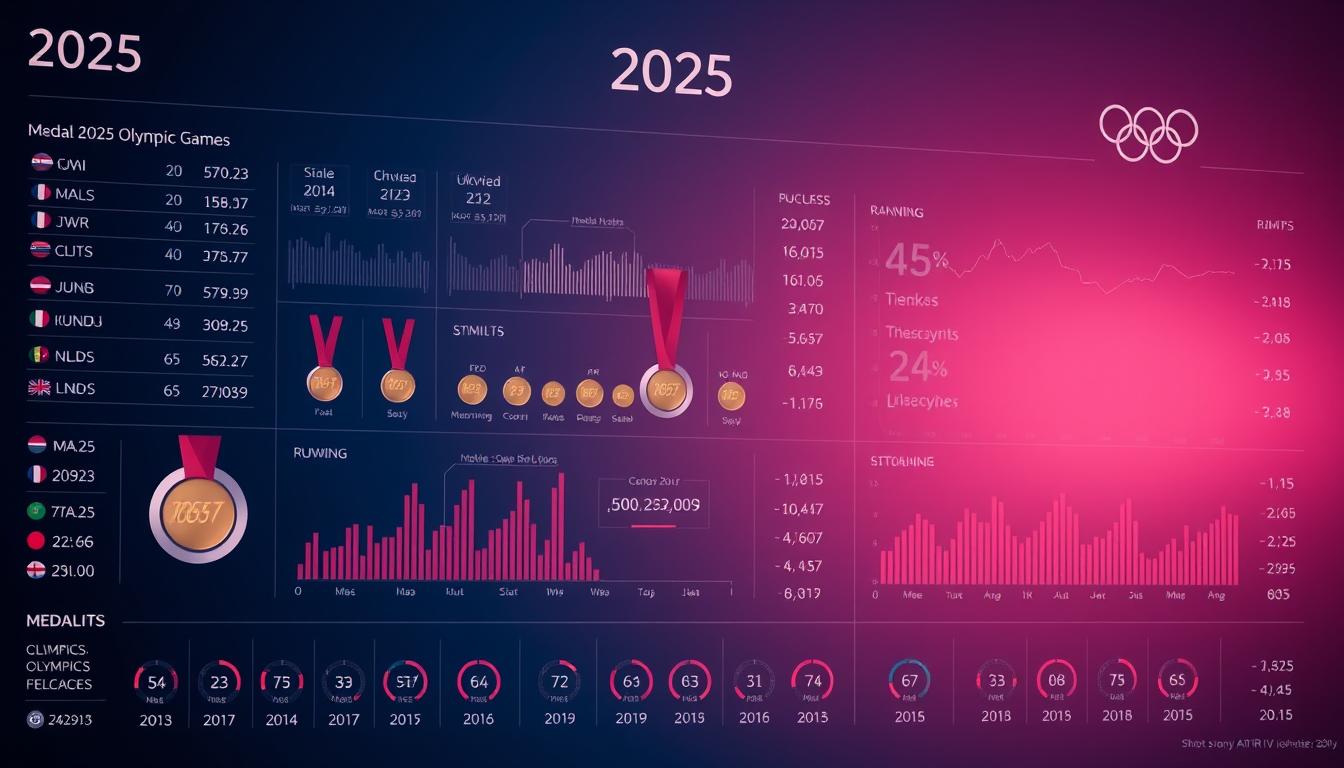 Medaillenstatistiken Olympische Spiele 2025