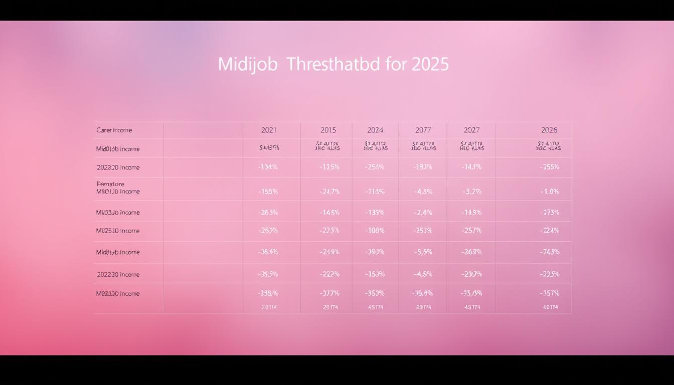 Midijob-Grenzen 2025 Überblick