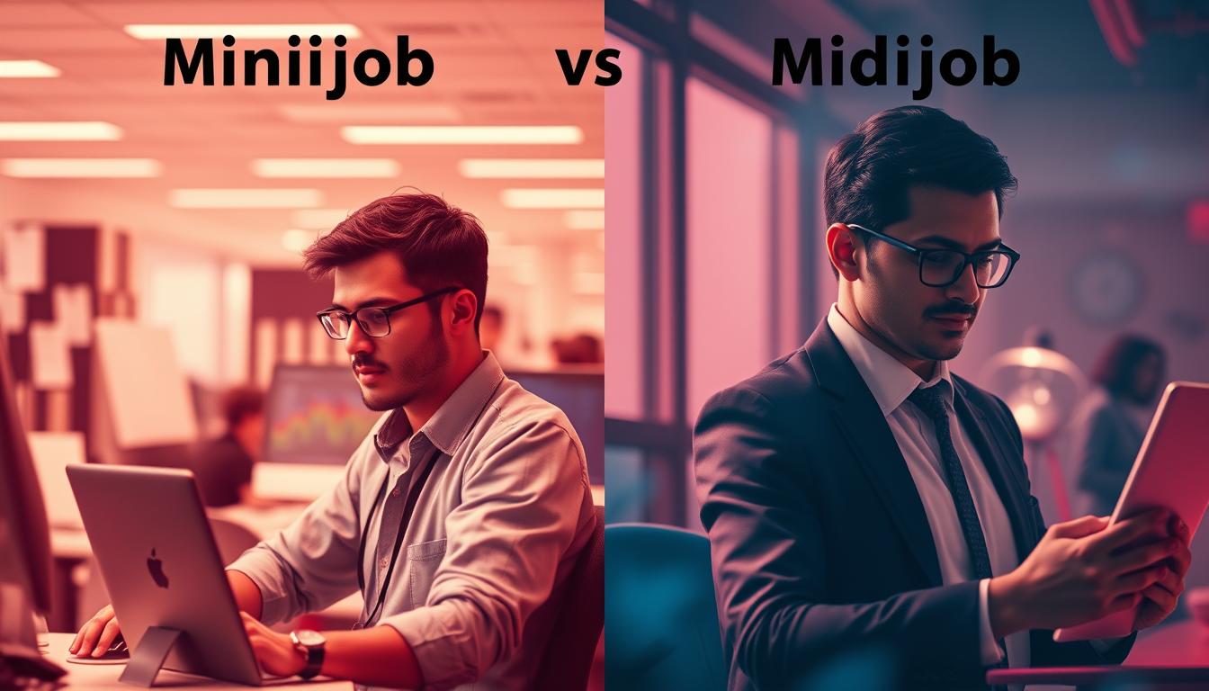 Minijob vs Midijob Vergleich