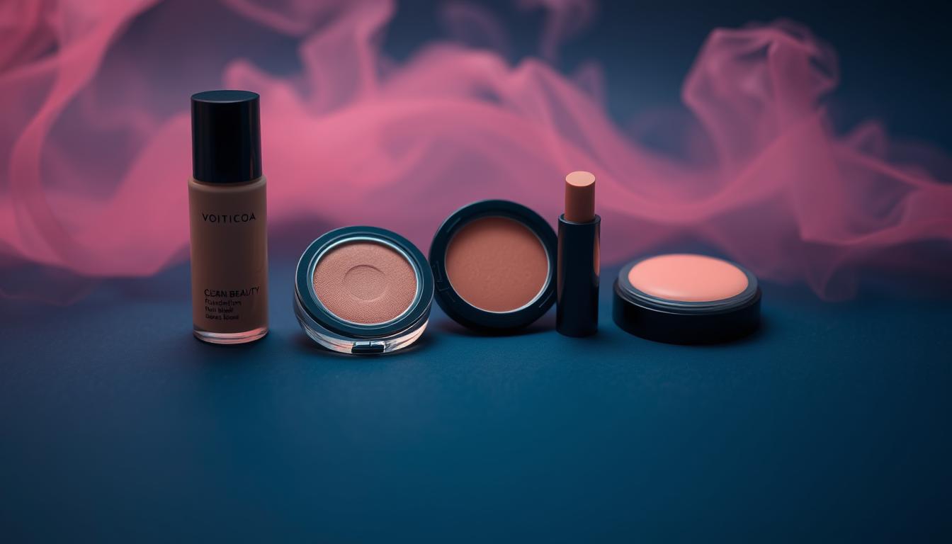 Minimalistische Make-up Produkte Clean Beauty