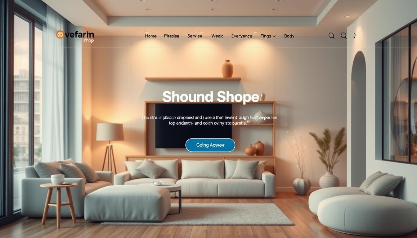 Shop-Startseite Design